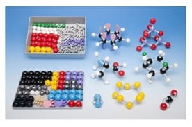 Duży zestaw do chemii organicznej i nieorganicznej