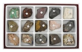 Zestaw 50 minerałów klasyfikacja