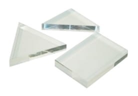 Zestaw pryzmatów akrylowych