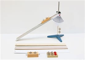 Równia pochyła do doświadczeń z tarciem