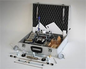 Zestaw do doświadczeń uczniowskich z mechaniki