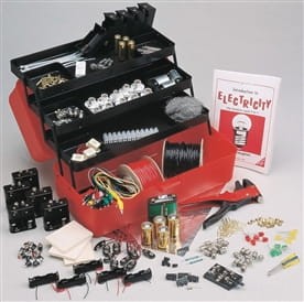 Duży zestaw do nauki elektryczności