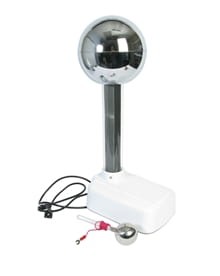 Generator Van de Graaffa z napędem elektrycznym