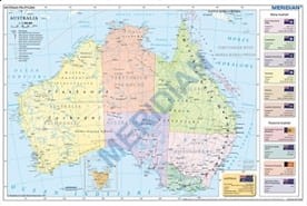 Australia - mapa polityczna