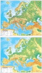 Europa. Mapa ogólnogeograficzna/mapa do ćwiczeń