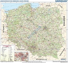 Mapa drogowa Polski (stan na 2015)