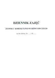 Dziennik zajęć zesp. korekc.-wyr.