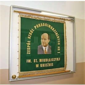 Gablota na sztandar GSZ 150x130x13