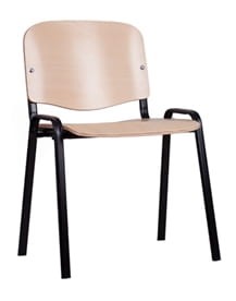 Krzesło ISO Wood Black