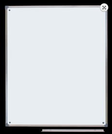 Tablica szkolna 100 x 85 magnetyczna biała lub zielona